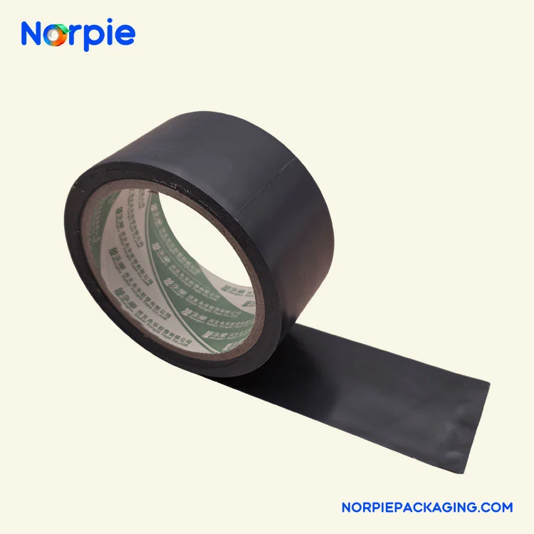 Puur blauwe waarschuwingstape