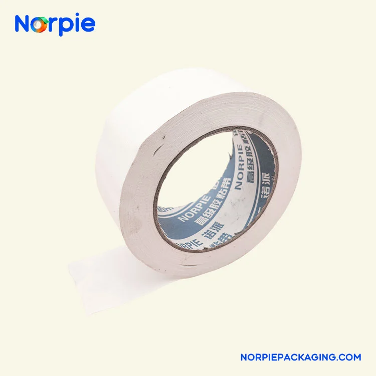 Witte stoffen tape